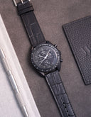 Mission to the Moon Phase - New Moon (Leather Strap) - OM Luxury
