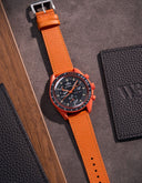 Mission to Earth - Lava (Leather Strap) - OM Luxury