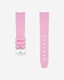 Curved Rubber Strap - Pink - OM Luxury