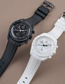 MoonSwatch Mission to The Moonphase - New Moon (Rubber Strap) - OM Luxury