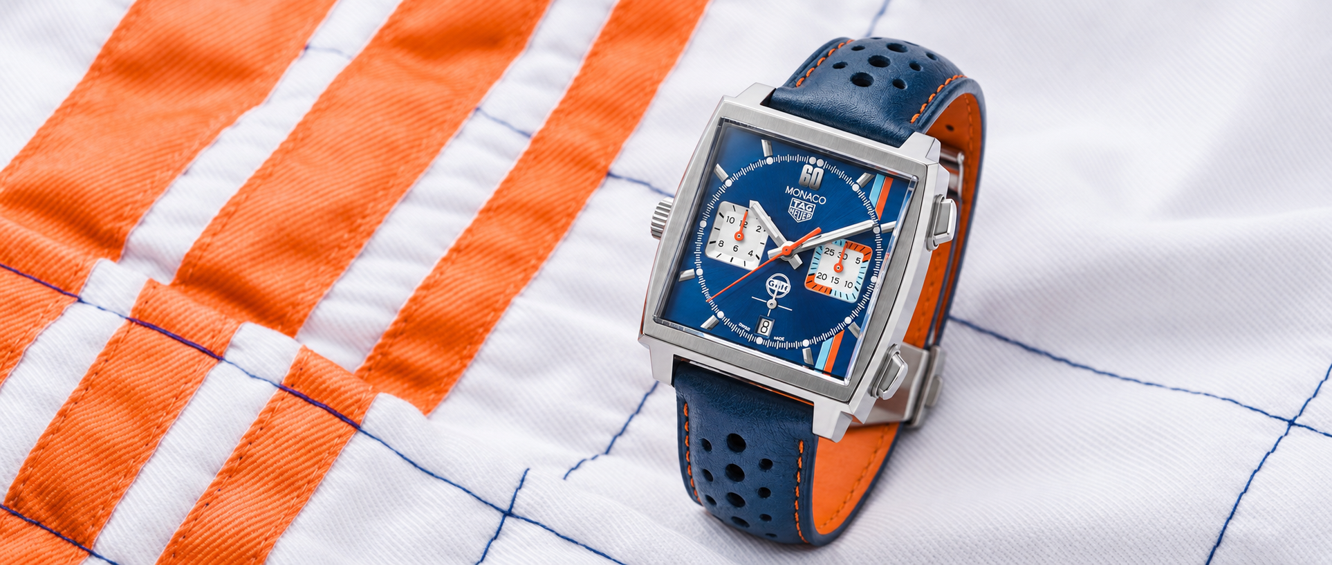 Monaco x Gulf detail